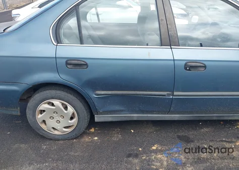 1997 Honda Civic Lx from USA, damaged, VIN 1HGEJ6673VL013634